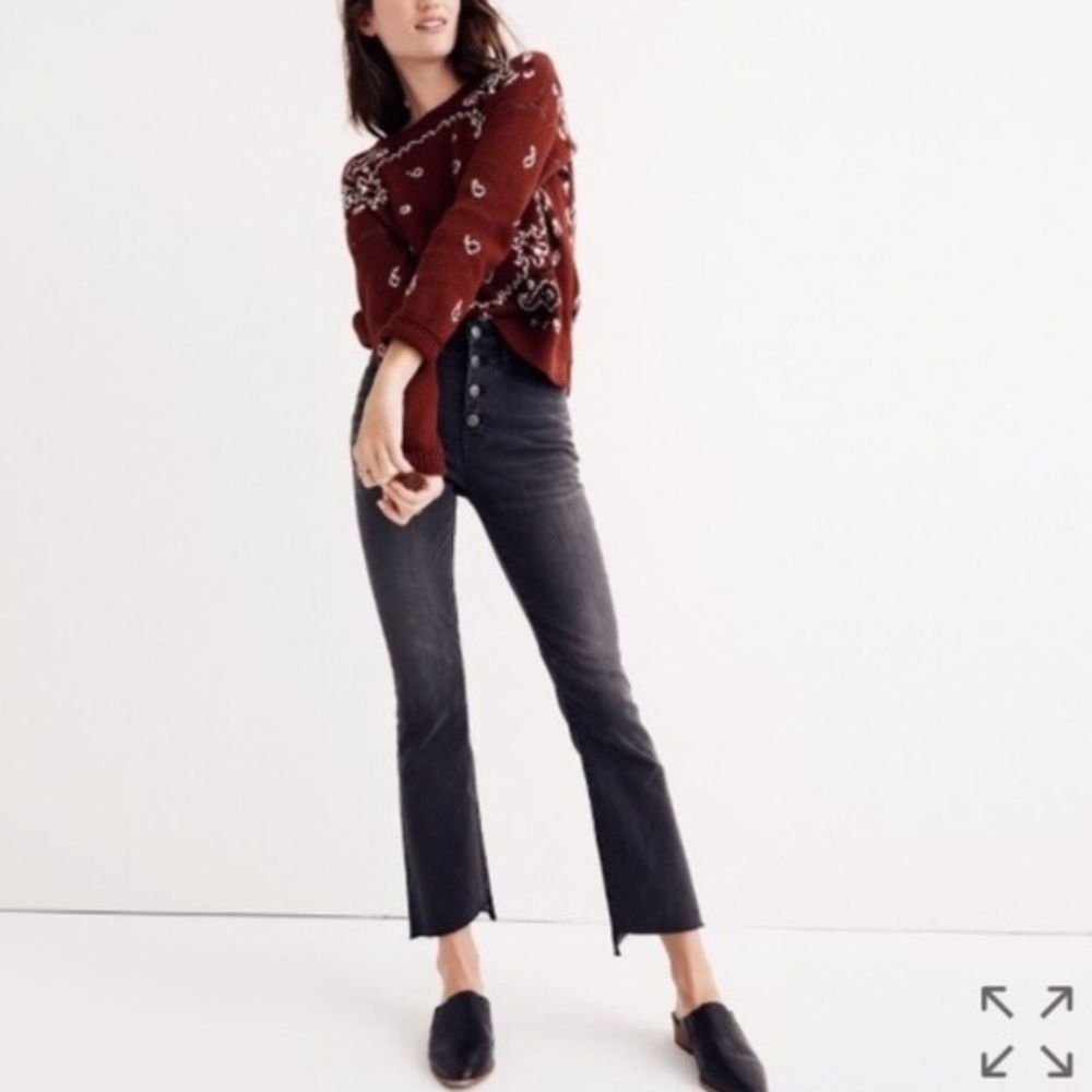 Madewell Cali Demi flare jeans